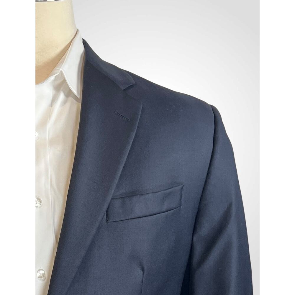 Ralph Lauren LRL 44L Midnight Navy Blue Gold Tone Buttons Blazer Sport Coat - Picture 6 of 15
